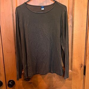 Old Navy Long Sleeve Tee - Olive Green